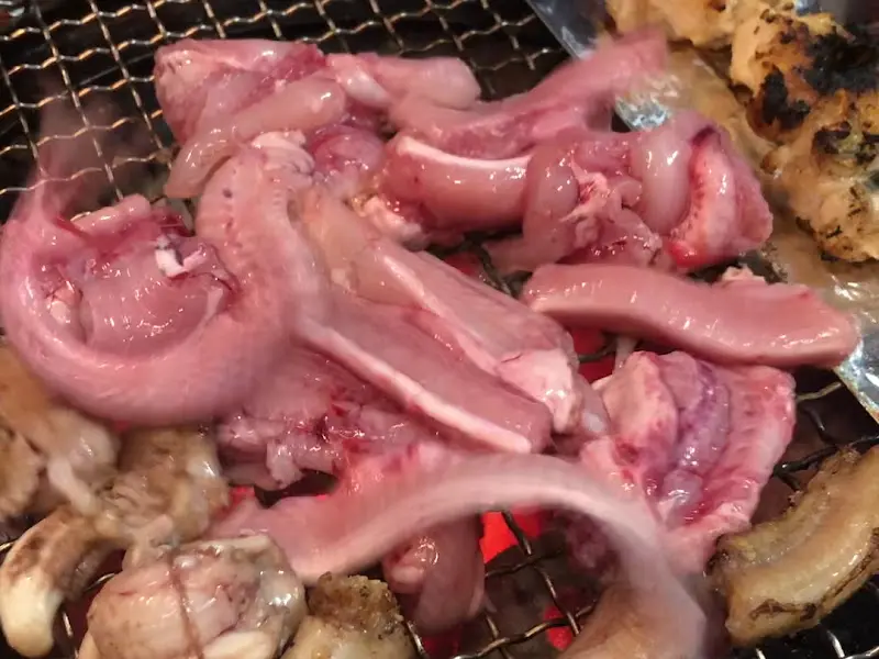 매콤한 양념 꼼장어