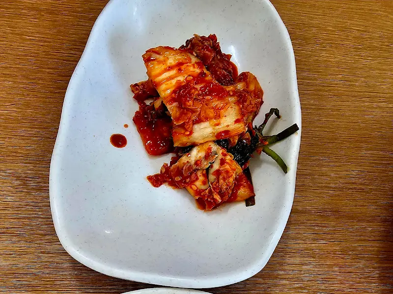 기본 반찬 김치