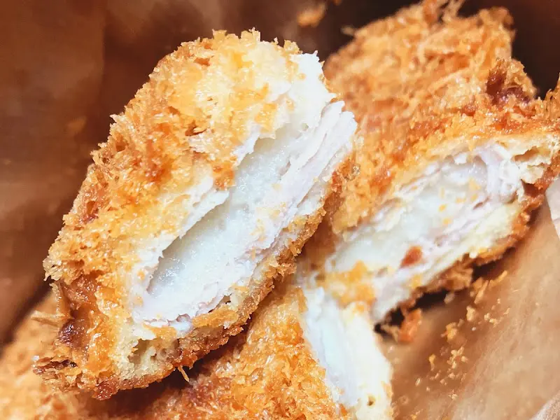 두툼한 통등심 돈까스