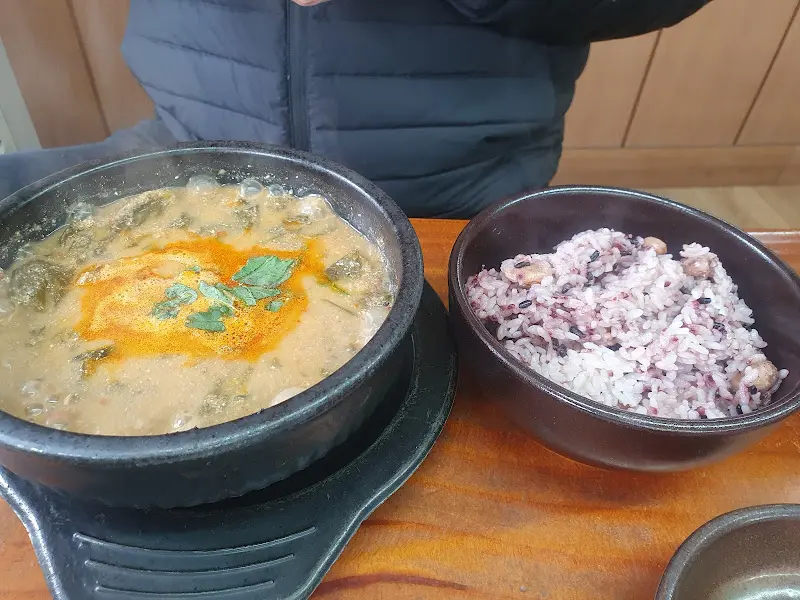 추어탕 한 상 차림