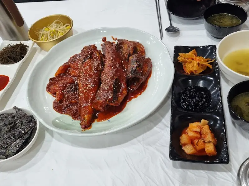 코다리조림과 밑반찬