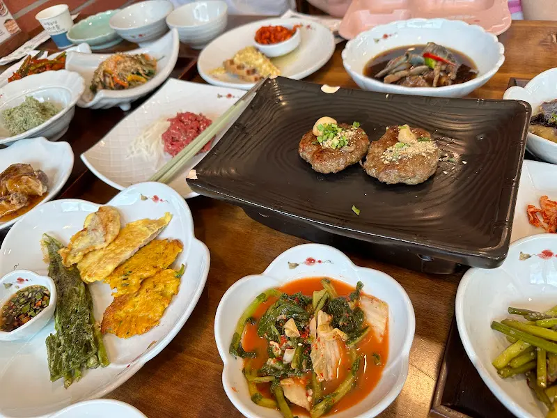 수월정 한상차림 전체