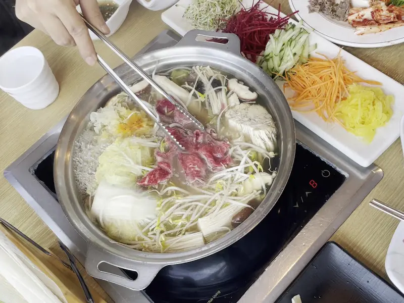 소고기 샤브샤브