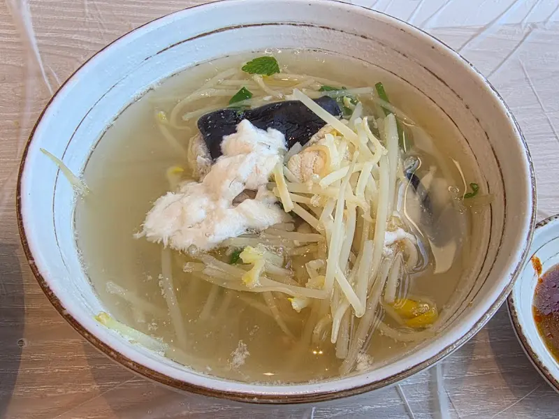 시원한 복어 맑은 탕