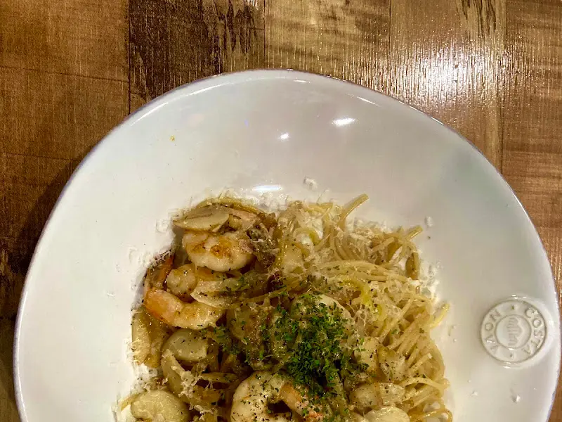 탱글탱글한 새우가 듬뿍 들어간 새우 로제 파스타