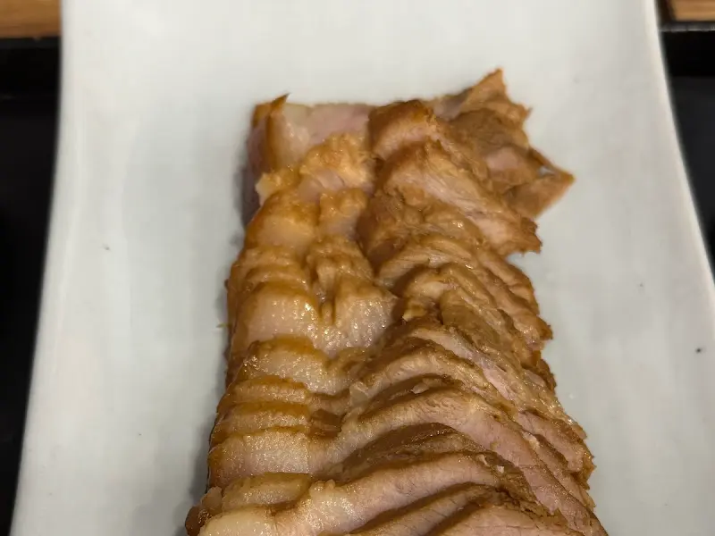 가지런히 놓인 온수육