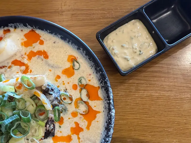 크림라면과 소스