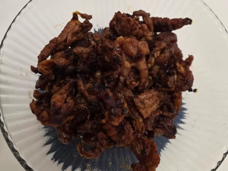 매콤한 닭발 클로즈업