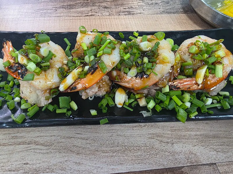 새우차돌박이초밥