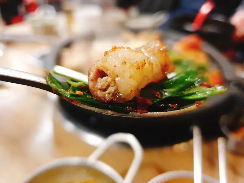 곱창과 부추의 조화