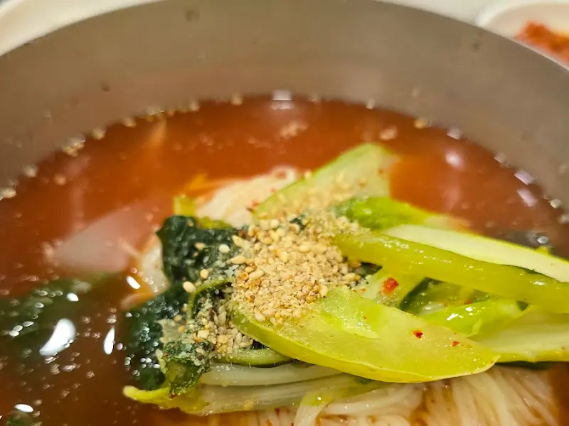 시원한 열무냉국수