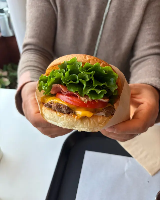 지리산버거 단면