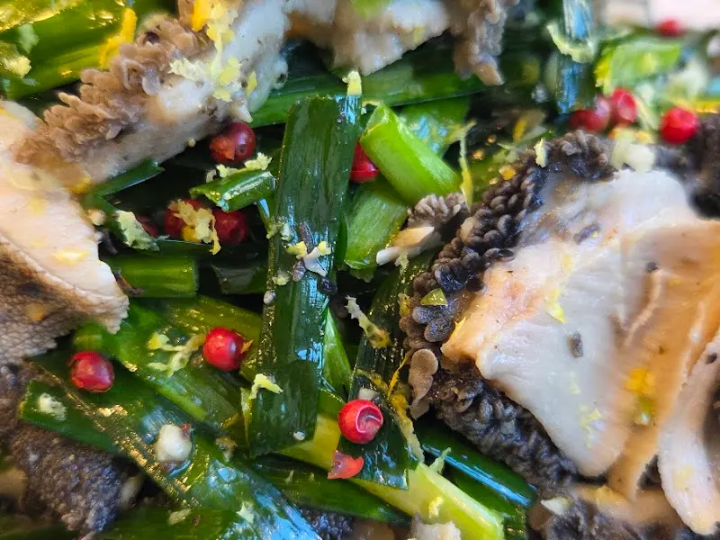 양무침 클로즈업