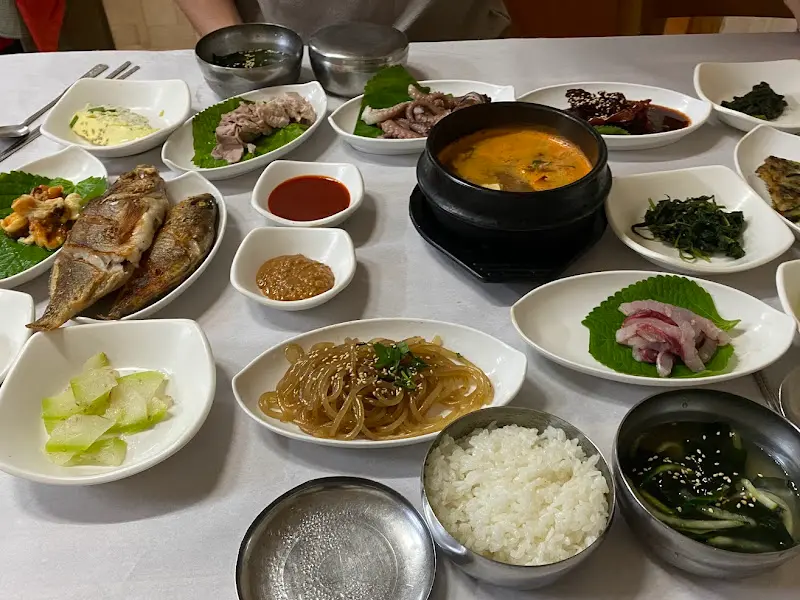 해물 된장찌개의 모습