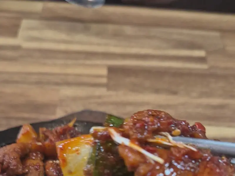 석쇠 불고기 쌈