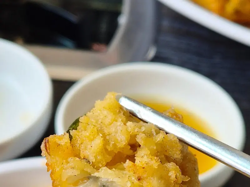 만두를 찍어먹는 간장 소스