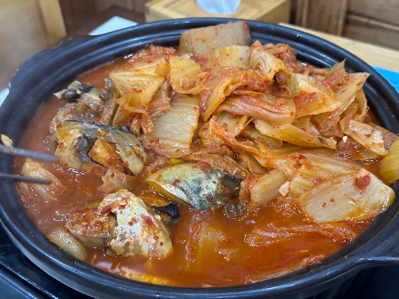 고등어 김치찜 먹방