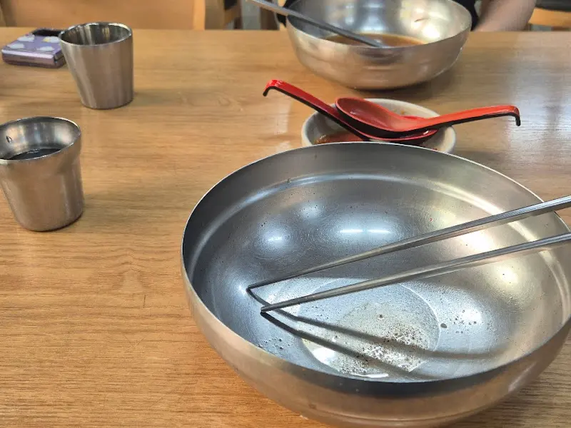 식사를 마친 테이블