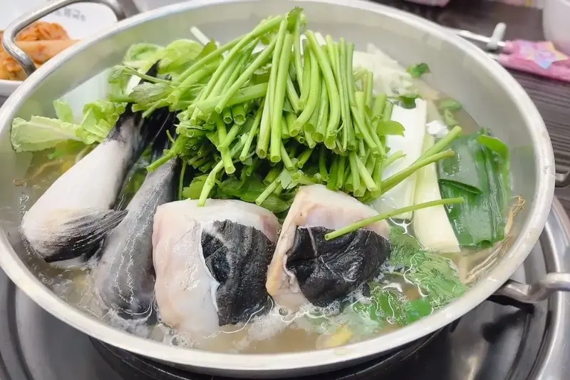 푸짐한 복지리 한 상