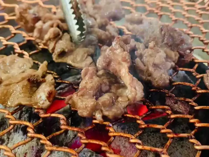 숯불 위 광양불고기