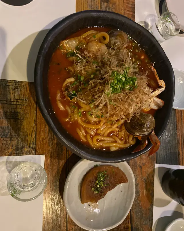 해산물이 듬뿍 들어간 나가사키 짬뽕