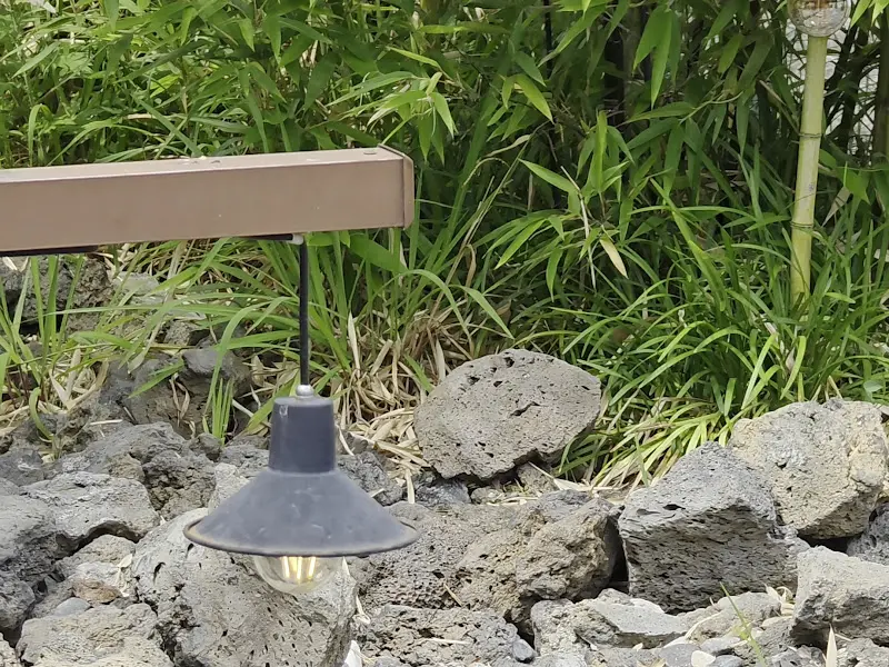 카페 외부 조경