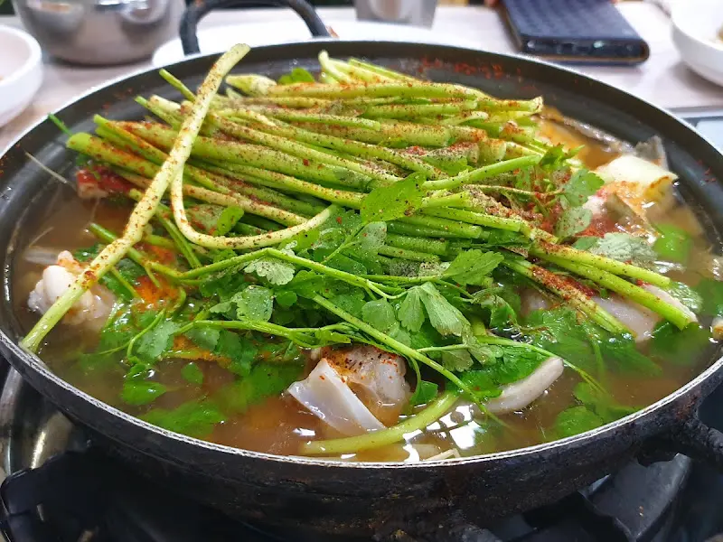 홍어탕 클로즈업