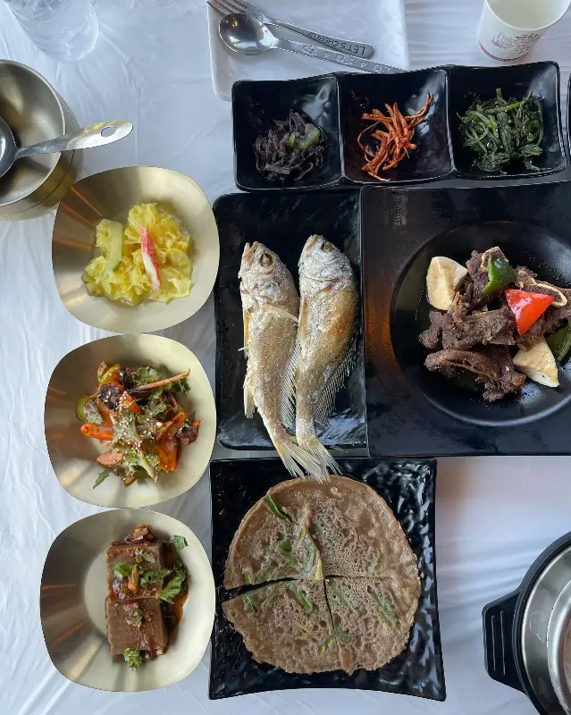 푸짐한 한상차림