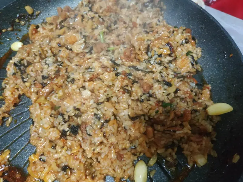 볶음밥 비주얼, 맛없없!