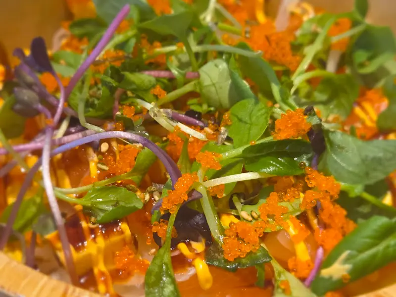 신선함이 가득한 회덮밥