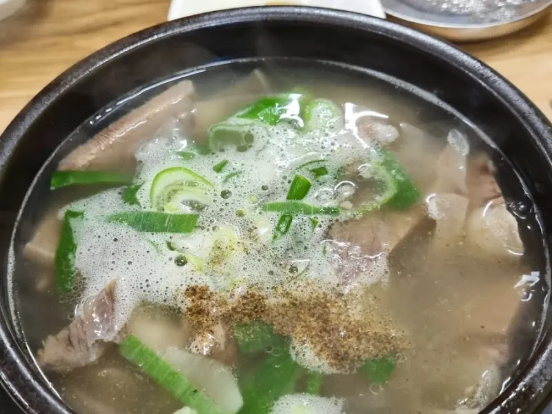 장박가 소머리국밥 클로즈업