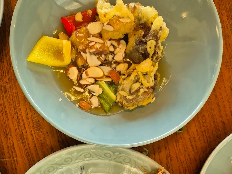 달콤한 표고버섯 탕수육