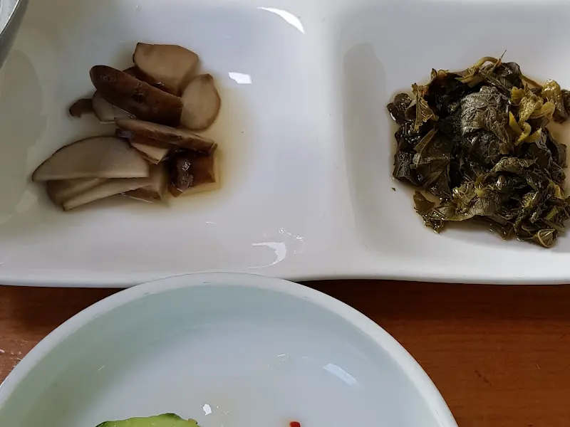 밑반찬 클로즈업