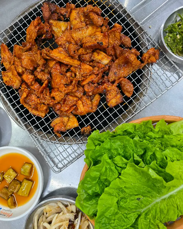 황가네 석쇠불고기 한상차림