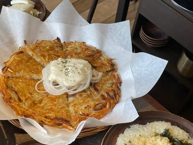 감자채전 근접샷