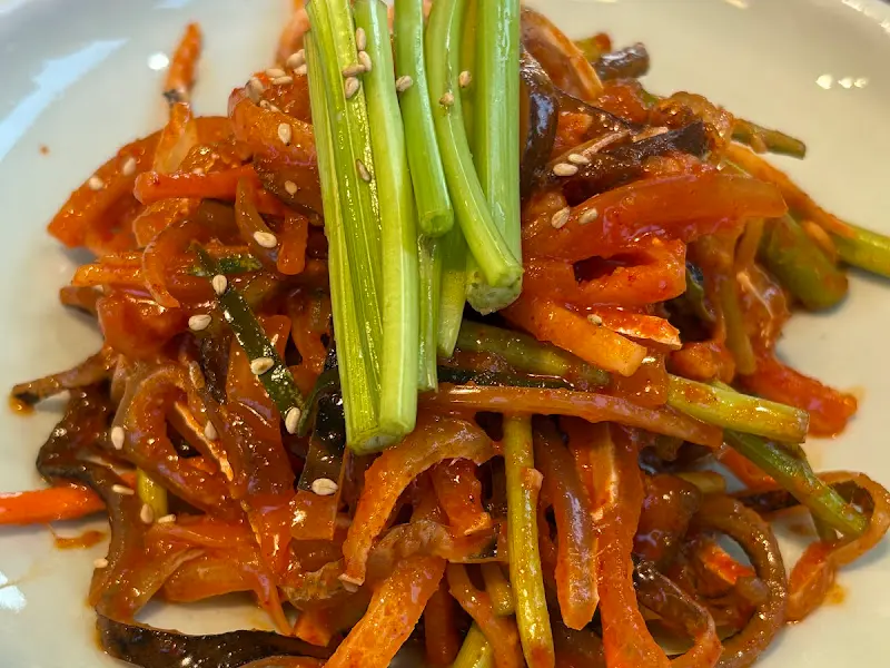 매콤한 복껍질무침