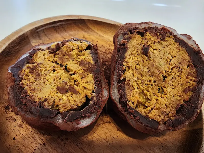 쫀득 모찌 단면