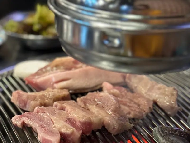 구워지는 가브리살