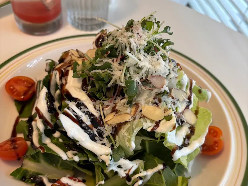 신선한 채소가 가득한 샐러드