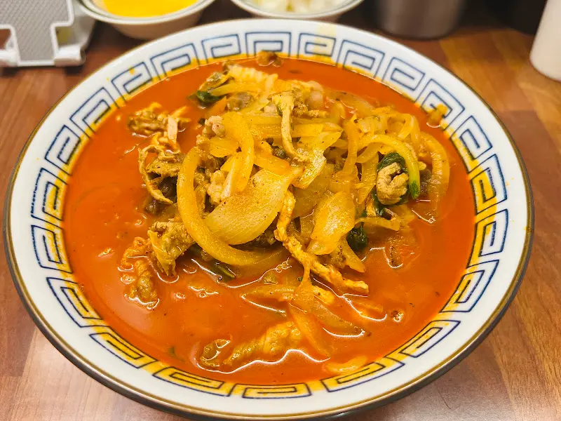 차돌박이 짬뽕의 비주얼