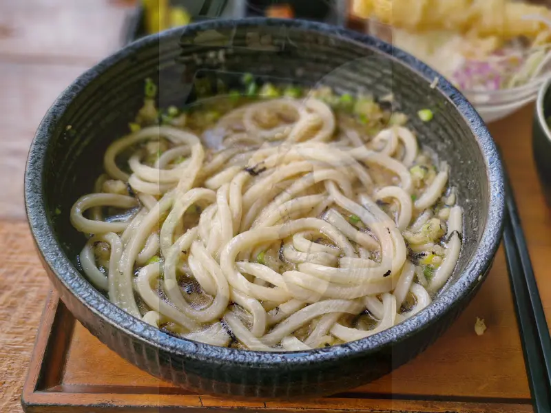 탱글탱글한 우동 면발