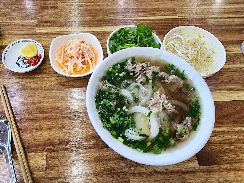 다미하노이쌀국수 상차림