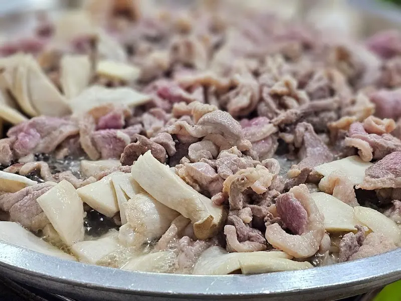 익어가는 오리불고기