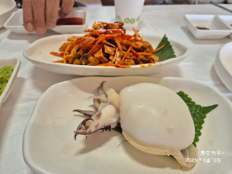 매콤달콤한 갑오징어 무침