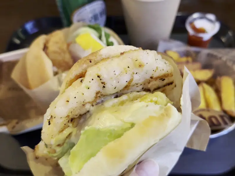 광어 사치 버거