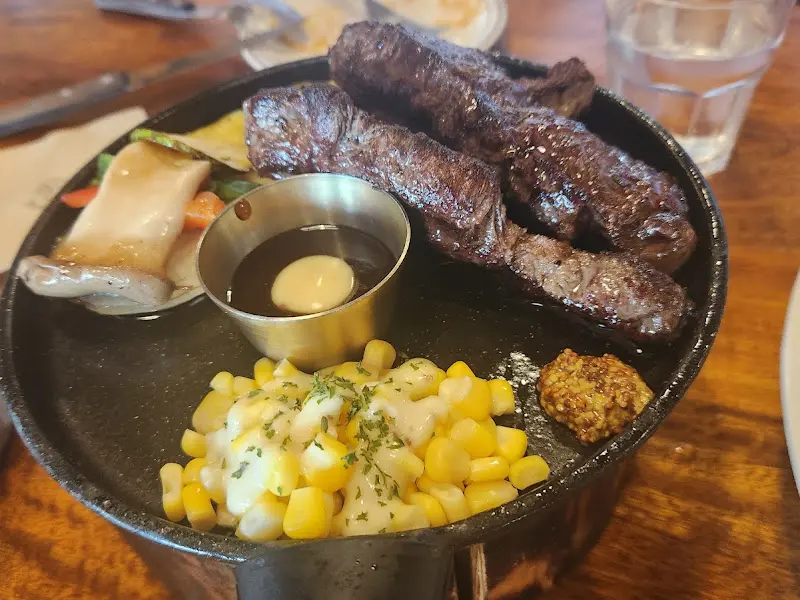 스테이크 근접샷