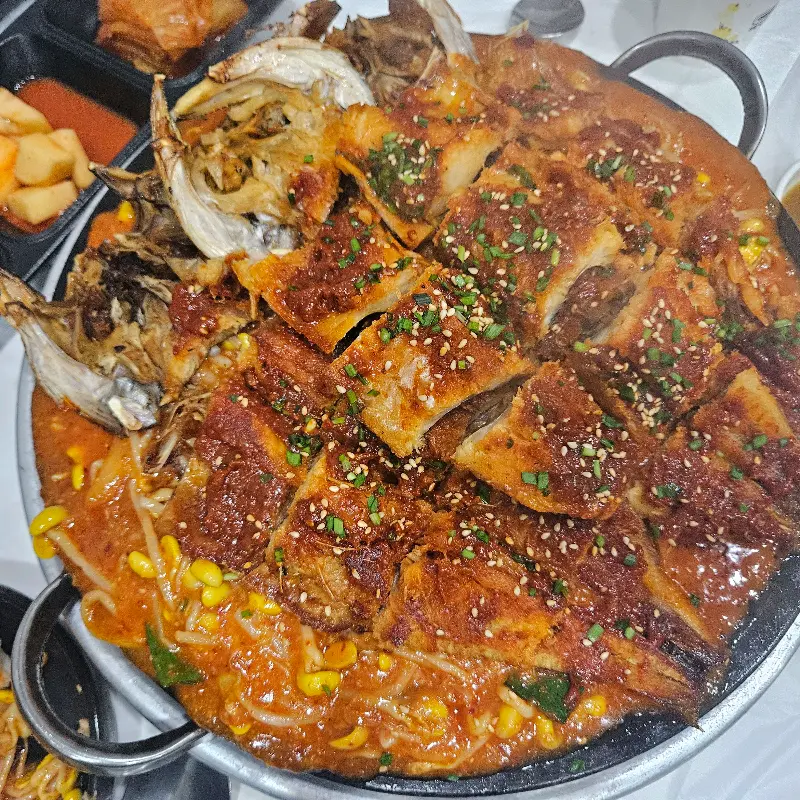 황태찜 한 상 차림