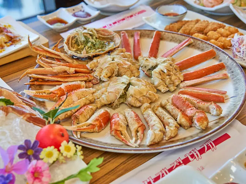 다양한 해산물 요리