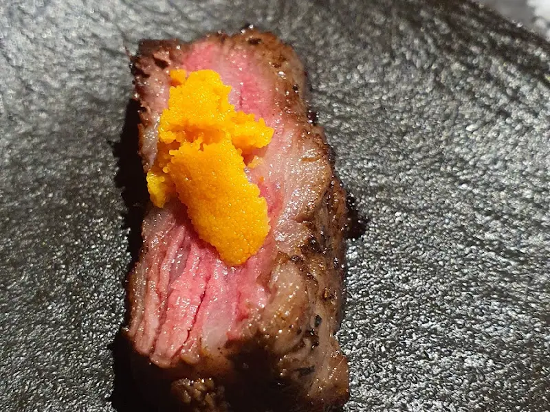 스무고개 소고기 단면