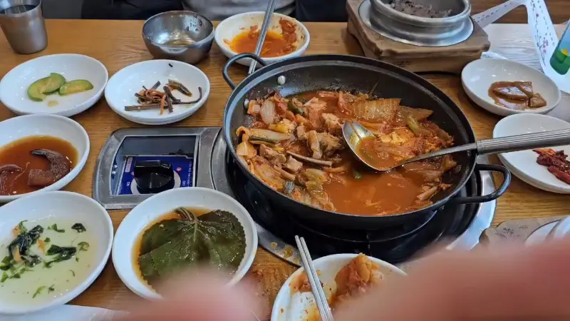 푸짐한 한 상 차림